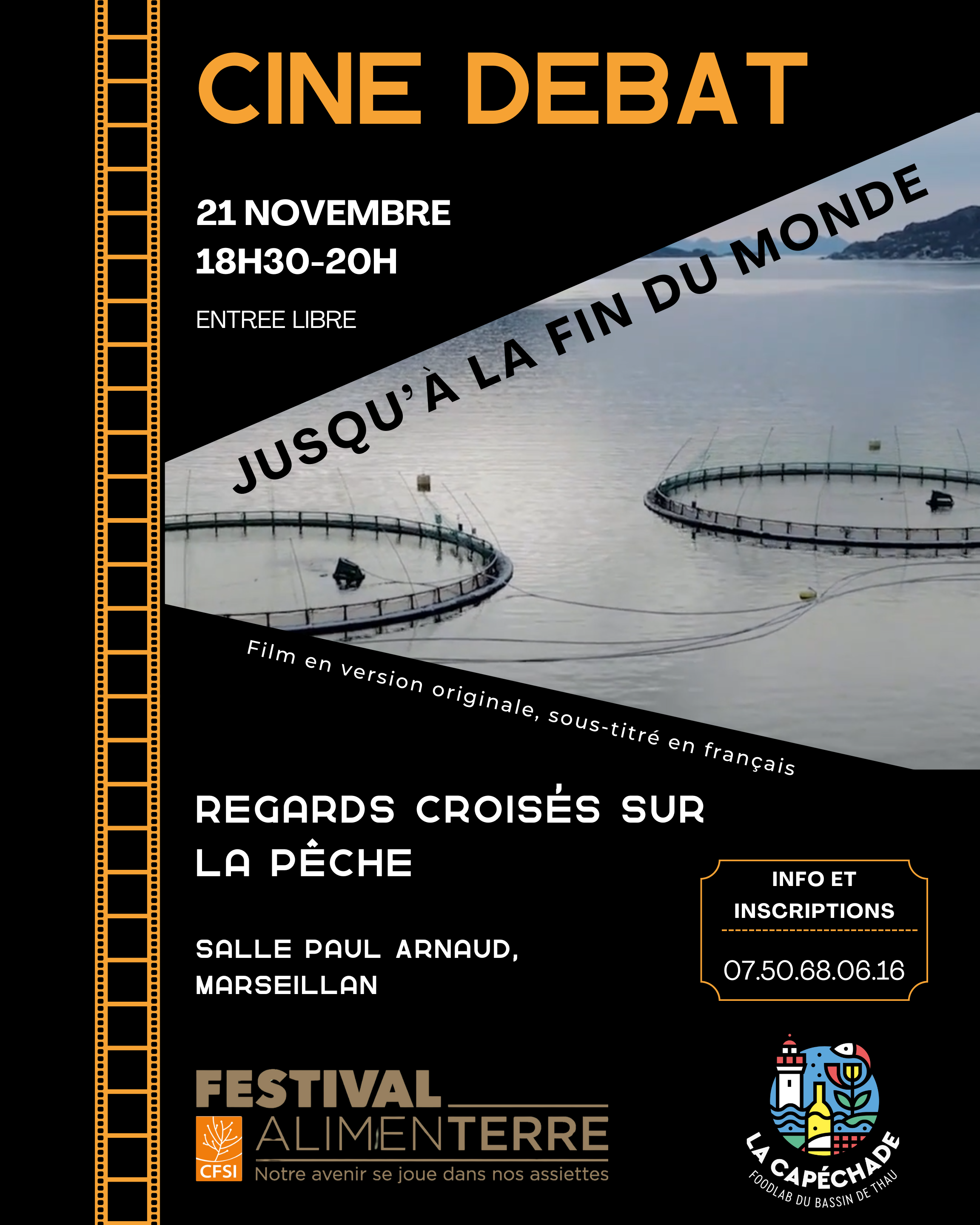 Festival Alimenterre – « Jusqu’à la fin du monde » – Projection Débat, 21 novembre 18h30, Marseillan, Salle Paul Arnaud