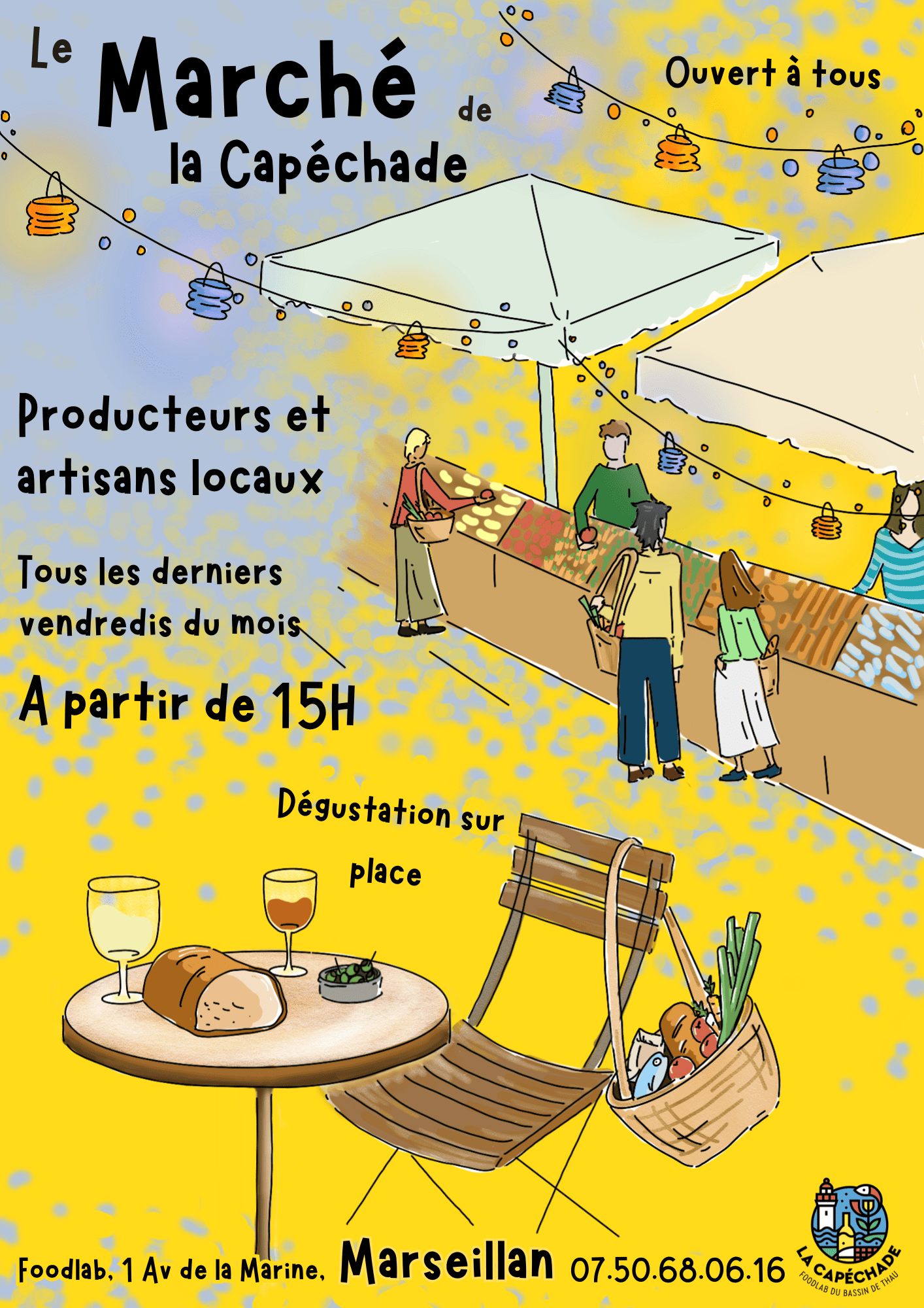 Marché de producteurs et d&rsquo;artisans